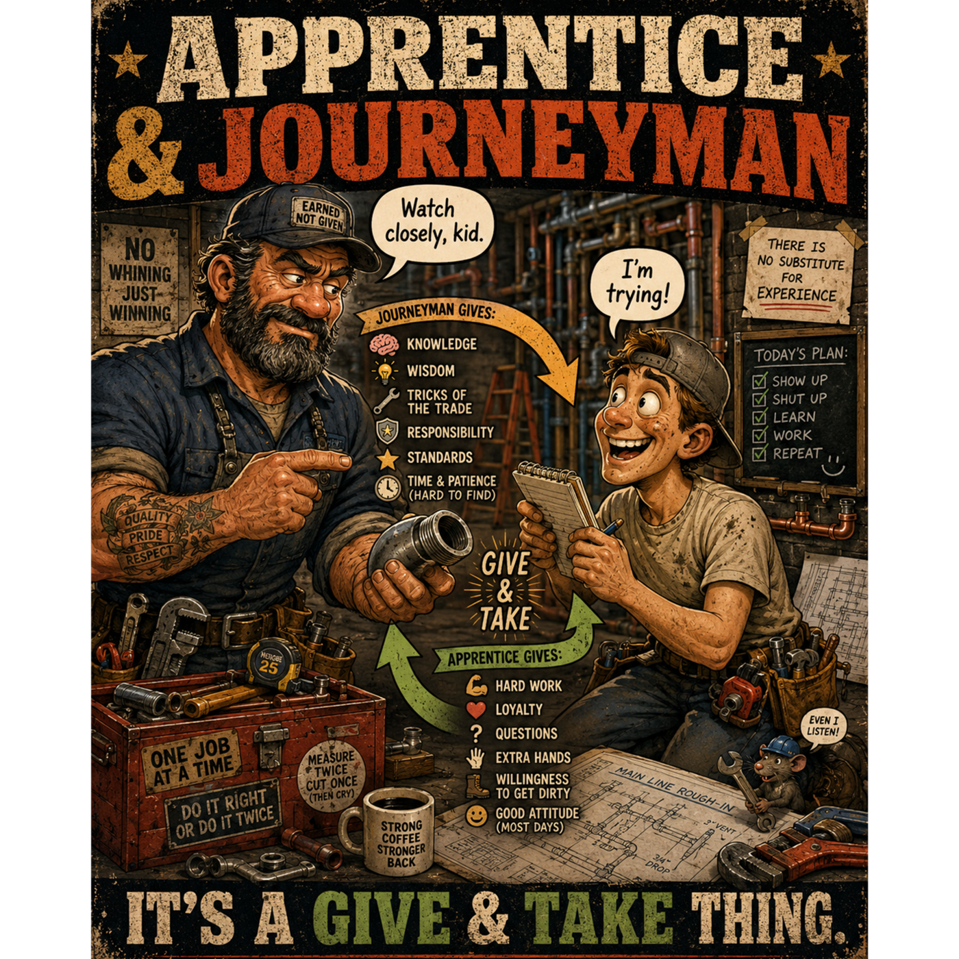 Apprentice vs. Journeyman episode artwork