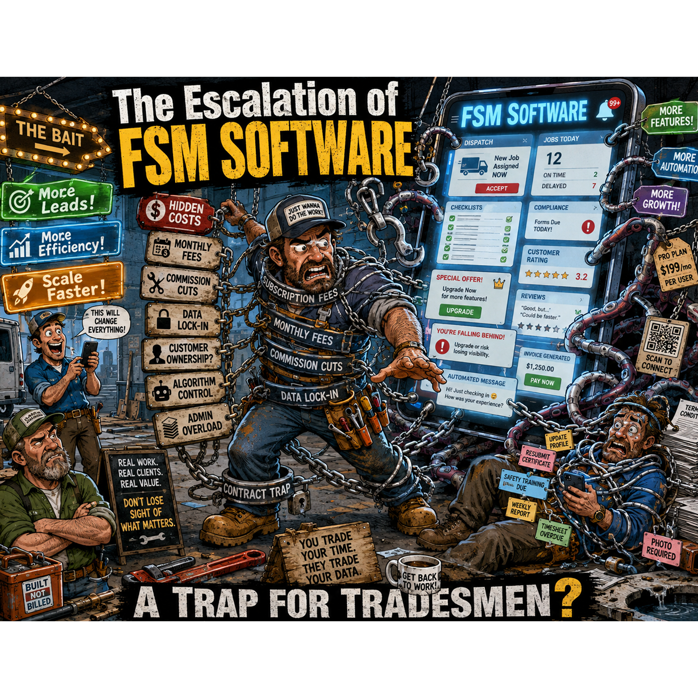 The FSM trap episode artwork