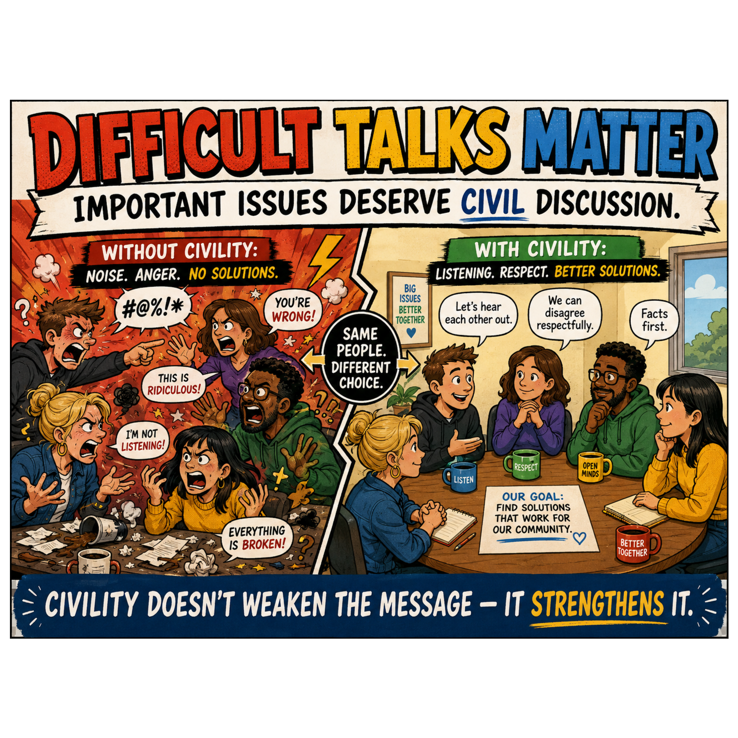Difficult discussions need to happen. episode artwork