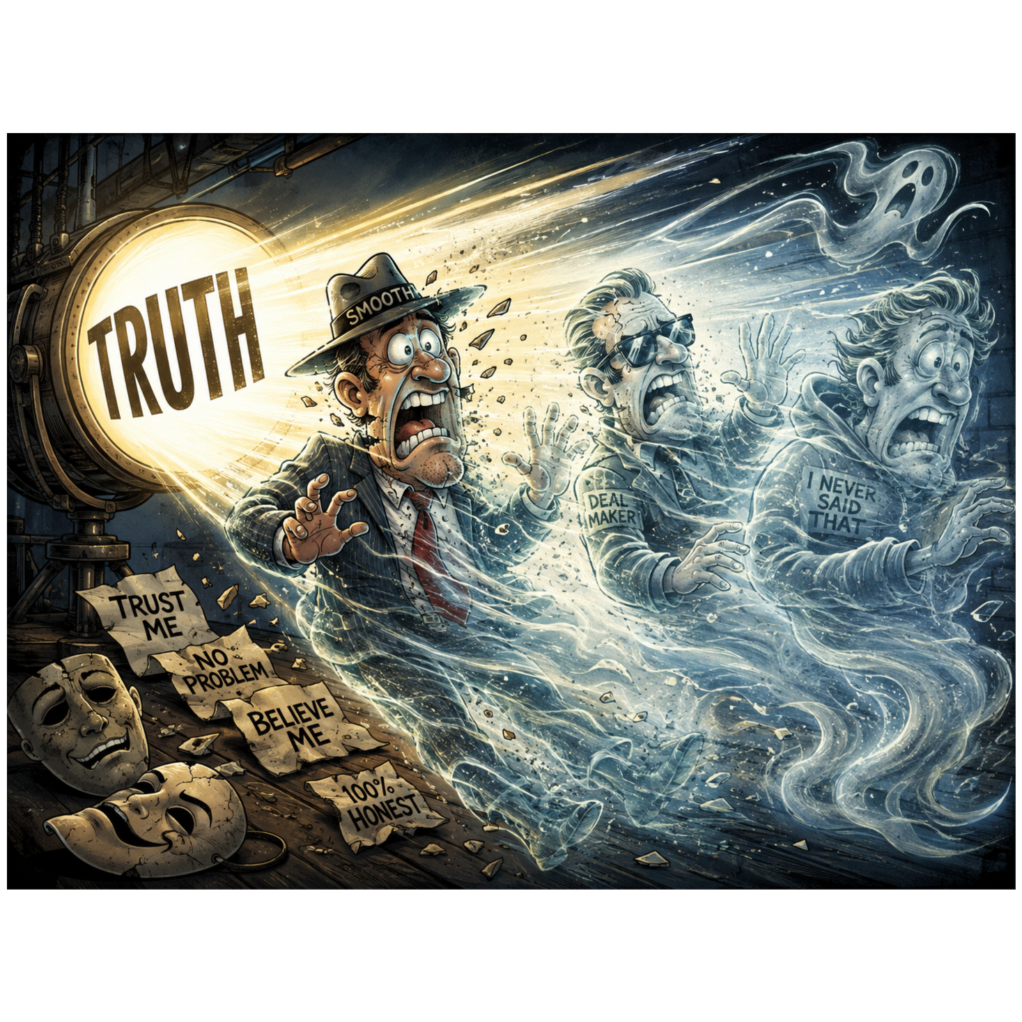 When the truth comes out! episode artwork