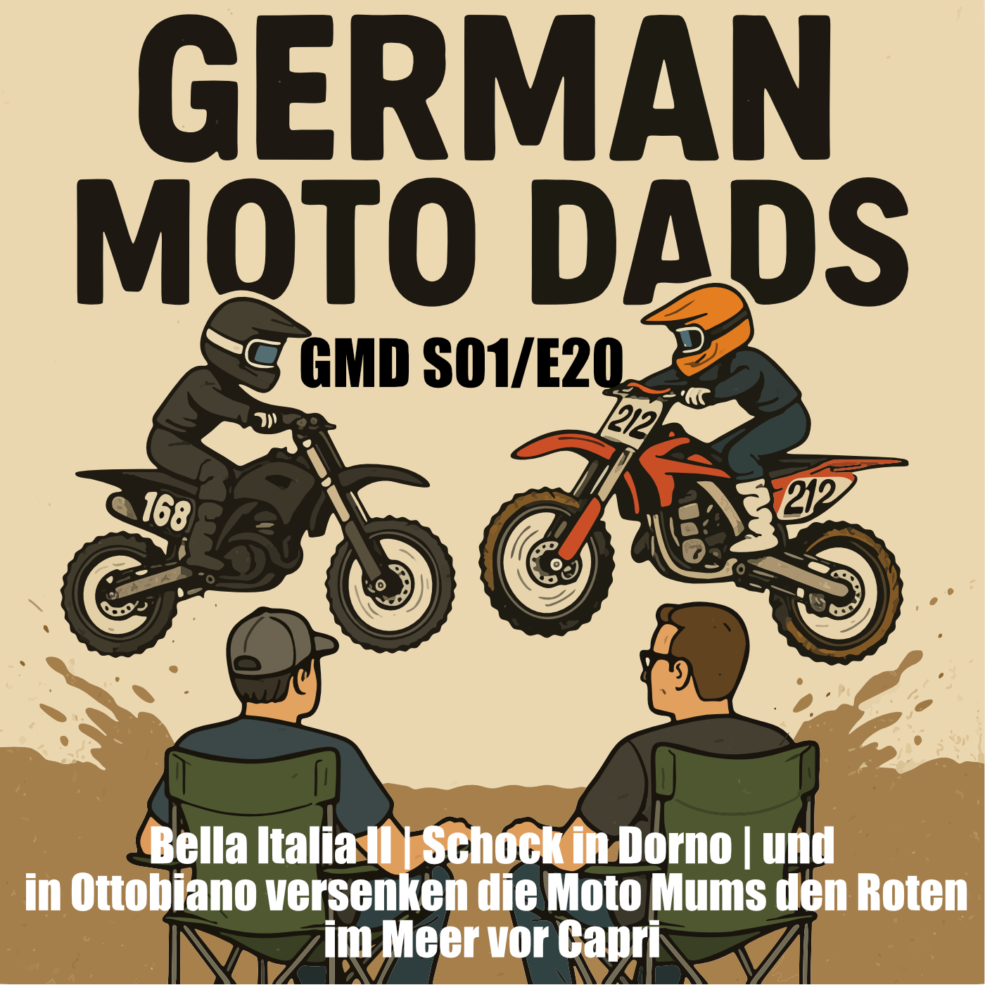 GMD S01/E20 Bella Italia II | Unfall in Dorno | und  in Ottobiano versenken die Moto Mums den Roten im Meer vor Capri episode artwork
