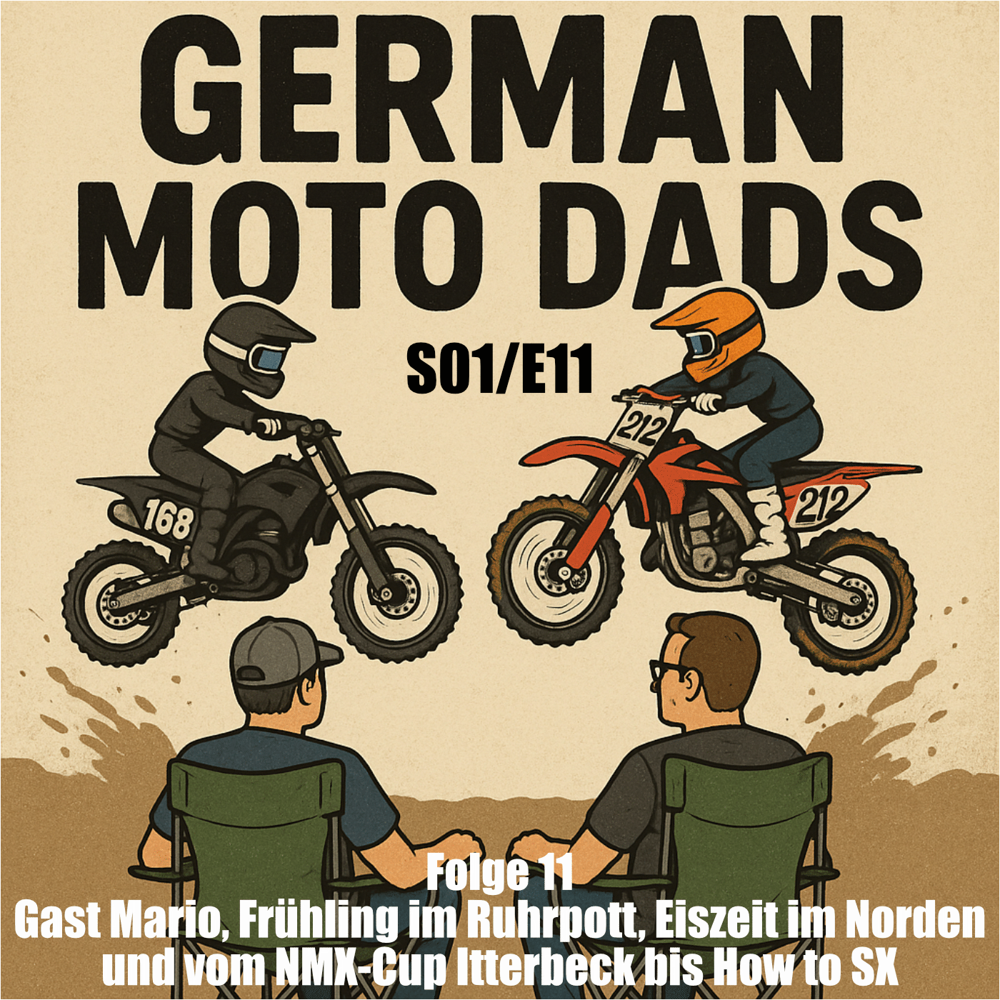 S01/E11 - Gast Mario, Frühling im Ruhrpott, Eiszeit im Norden und vom NMX-Cup Itterbeck bis How to SX episode artwork