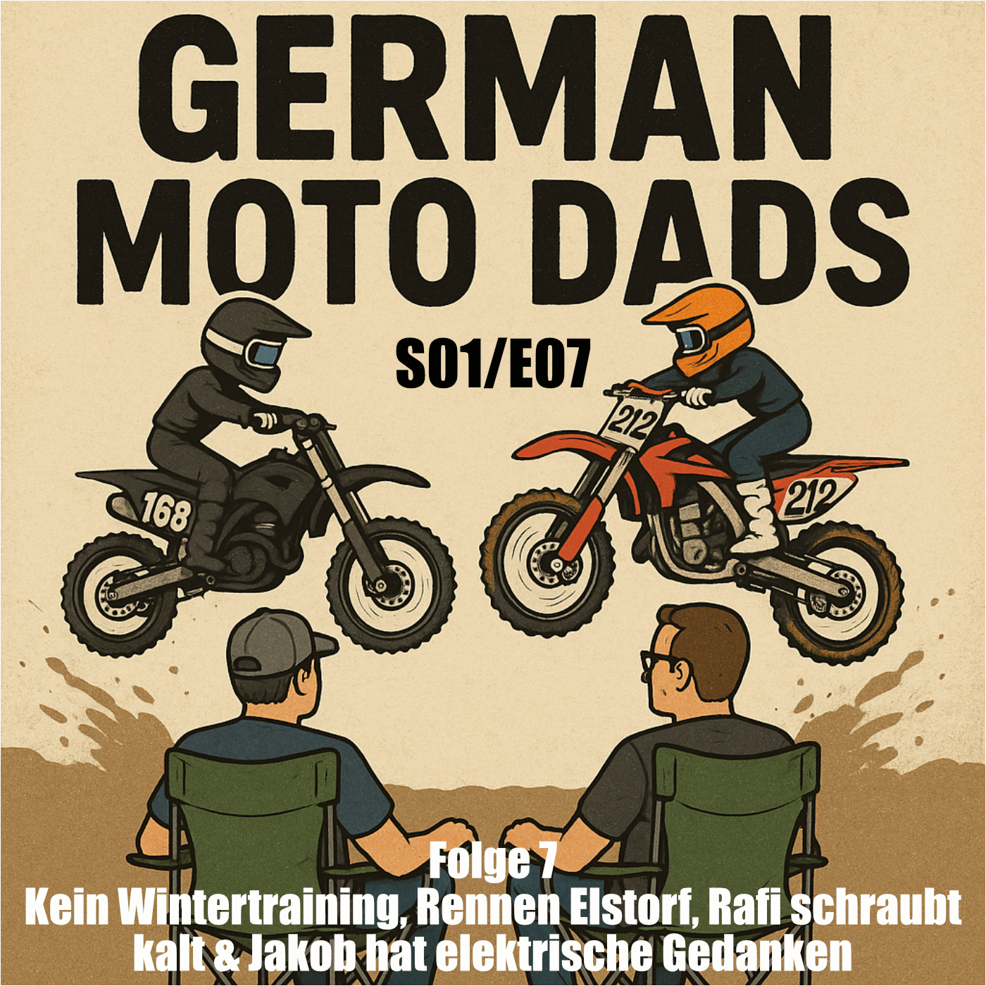 S01/E07 - Kein Wintertraining, Rennen Elstorf, Rafi schraubt kalt & Jakob hat elektrische Gedanken episode artwork
