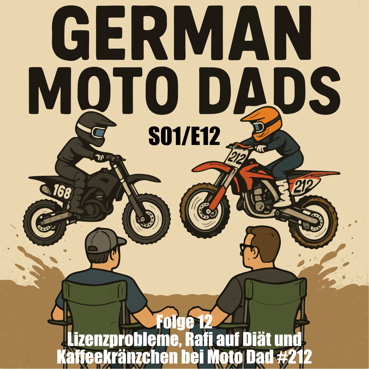 GMD S01/E12 - Lizenzprobleme, Rafi auf Diät und  Kaffeekränzchen bei Moto Dad #212 episode artwork