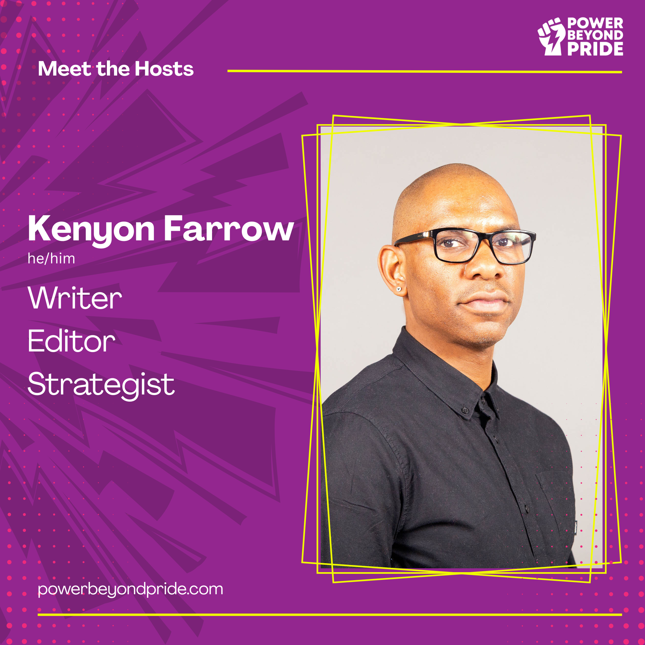Activism, Advocacy, and the Arts with PBP Co-Host Kenyon Farrow #6 episode artwork
