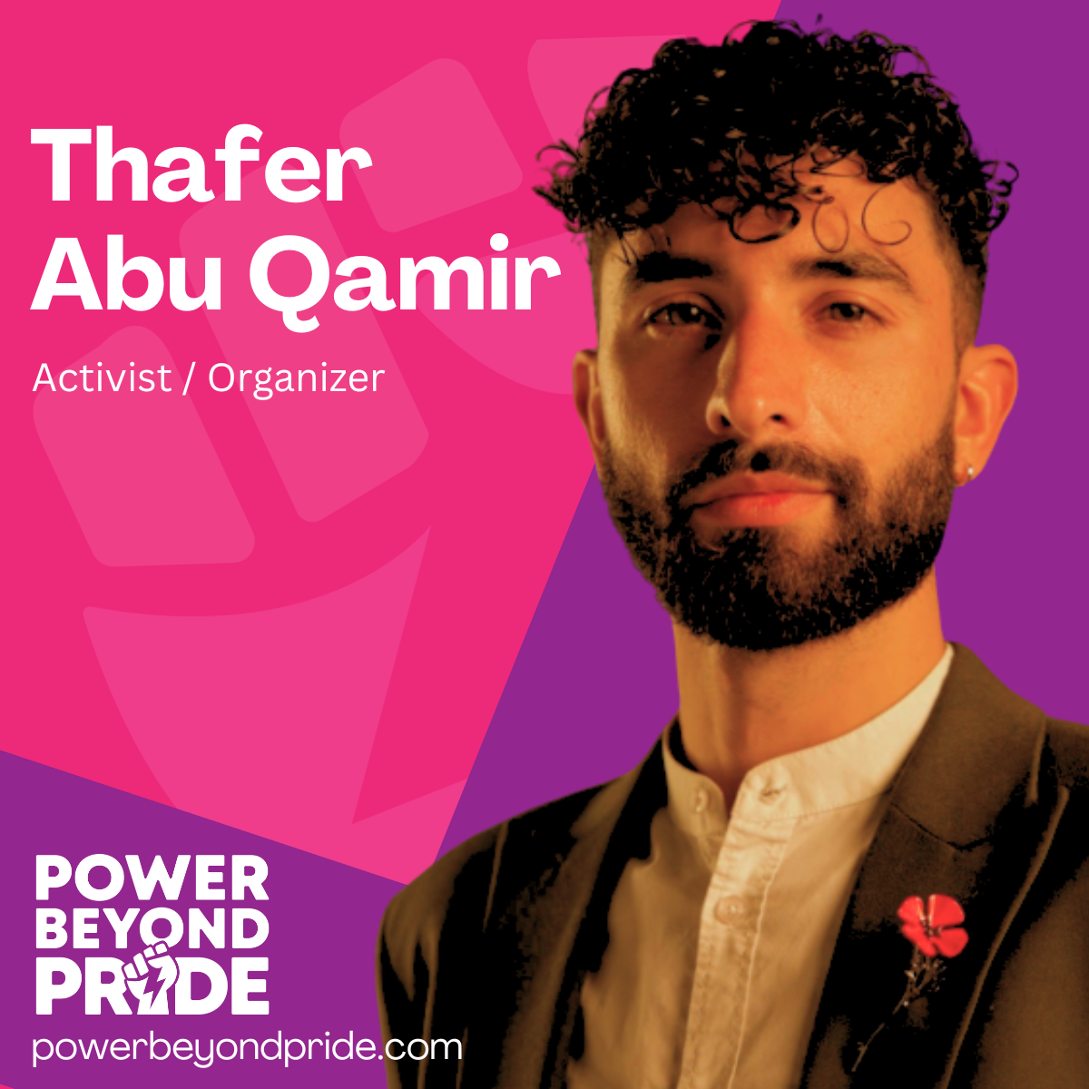Queer Liberation, Palestinian Activism, and Storytelling with Thafer Abu Qamir #24 episode artwork