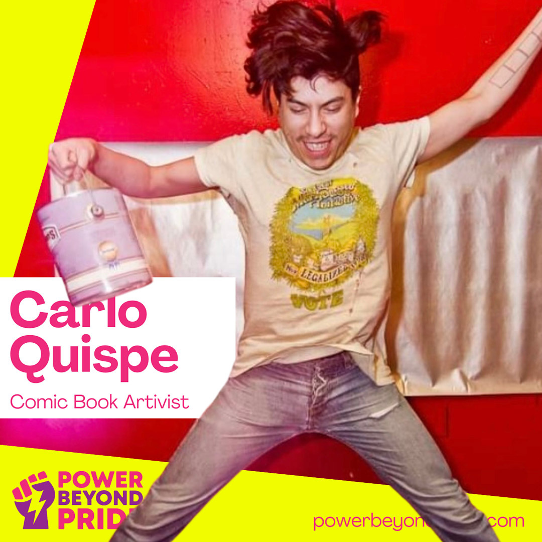 Queer Comics, the Immigrant Experience, and the Art of Resistance with Carlo Quispe #21 episode artwork