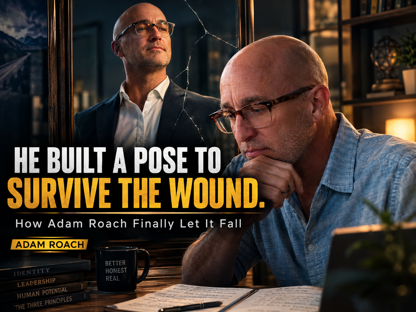 He Built a Pose to Survive the Wound — How Adam Roach Finally Let It Fall