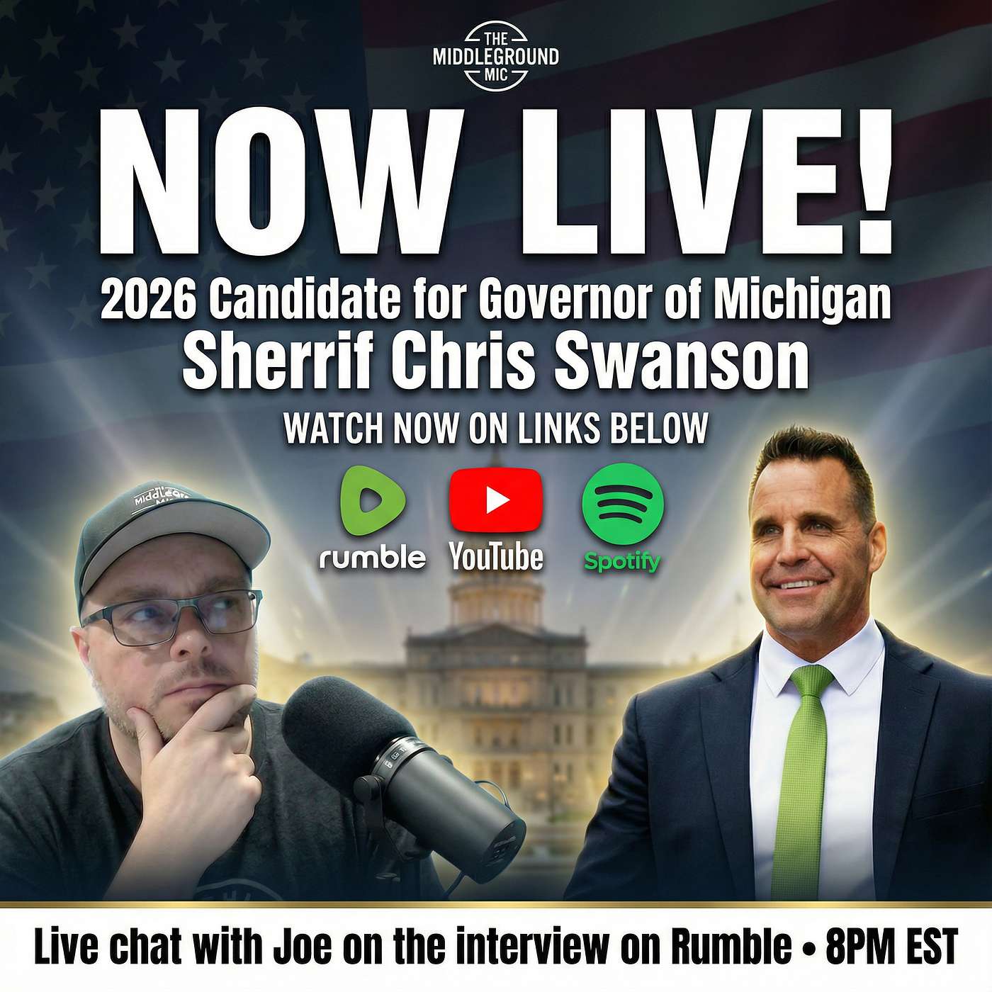 Michigan Governor Candidate Chris Swanson: Full Interview