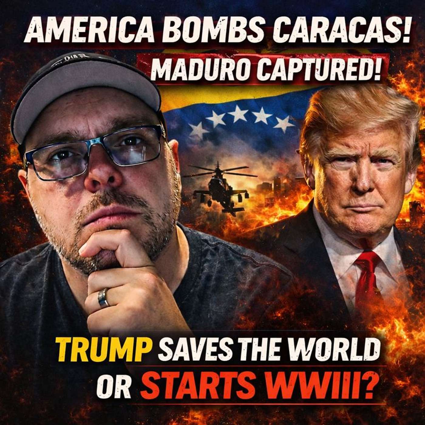 U.S. Bombs Caracas and Maduro Is Captured