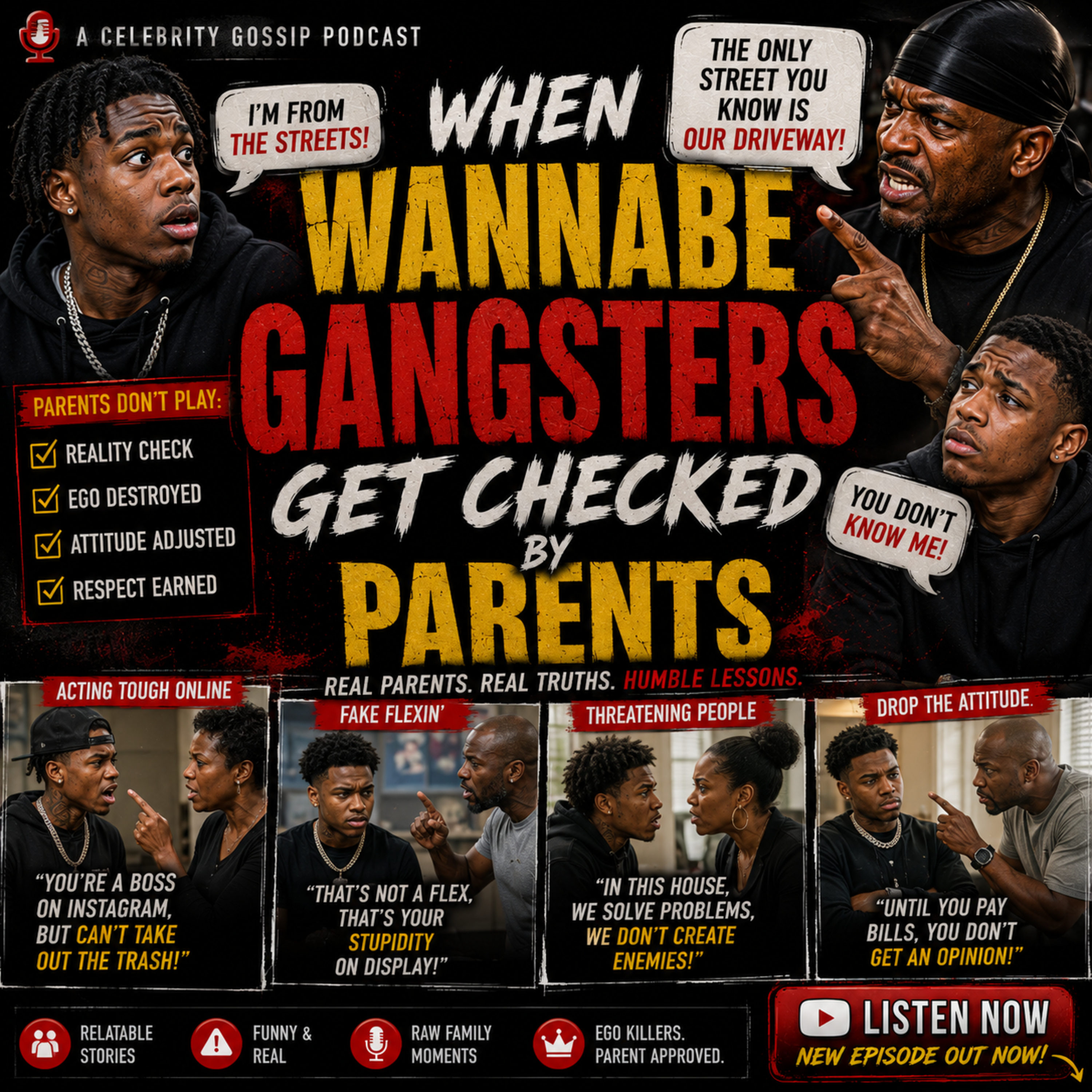 When Wannabe Gangsters Get Checked by Parents